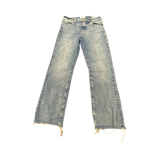 Jeans Straight By Frame In Blue, Size:4