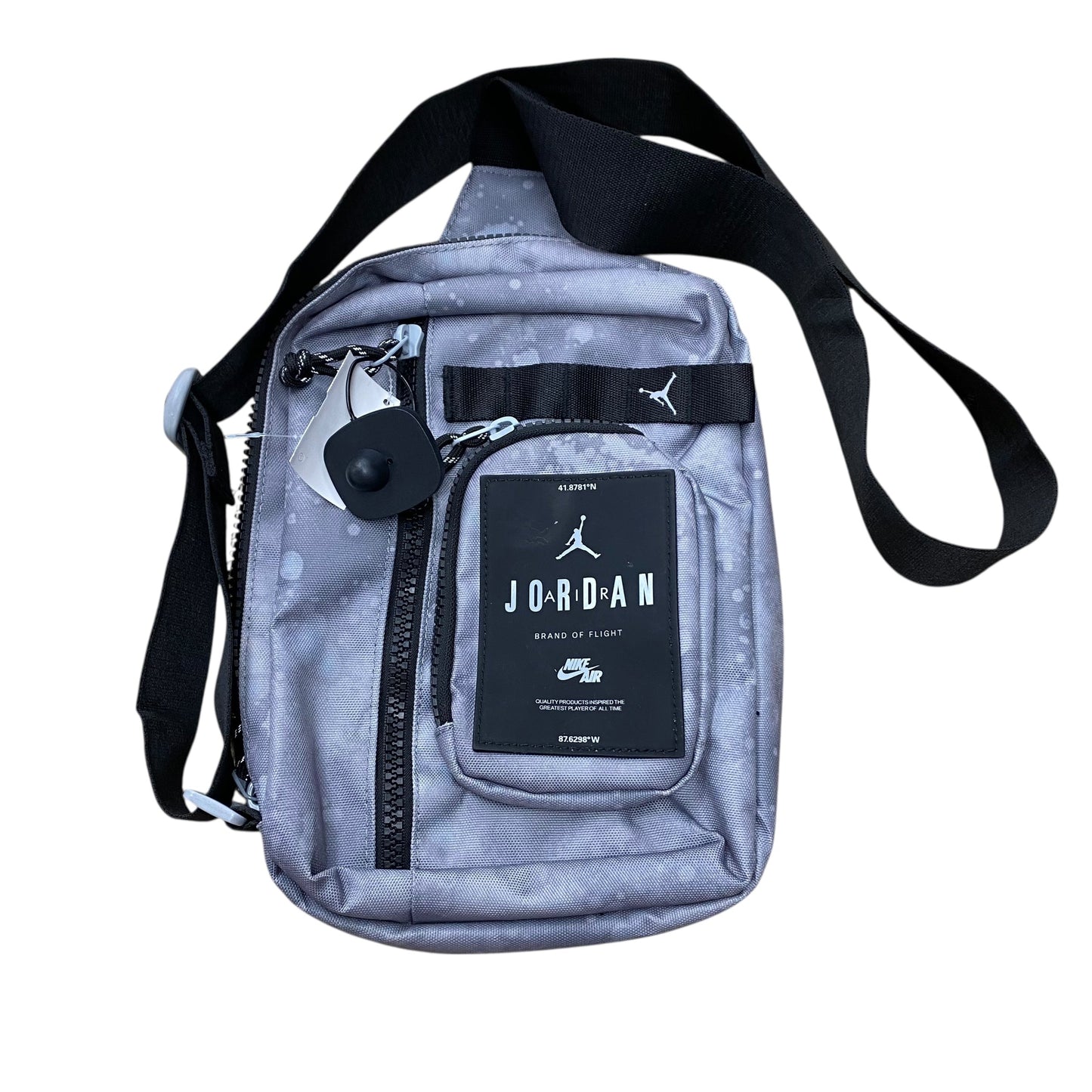 Handbag By Nike In Grey, Size:Medium