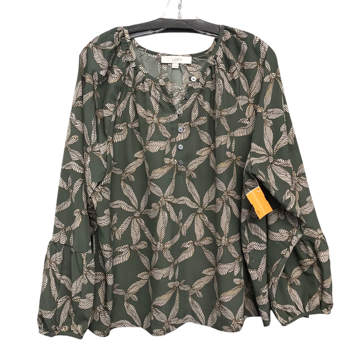 Top Ls By Loft In Green, Size:Xl