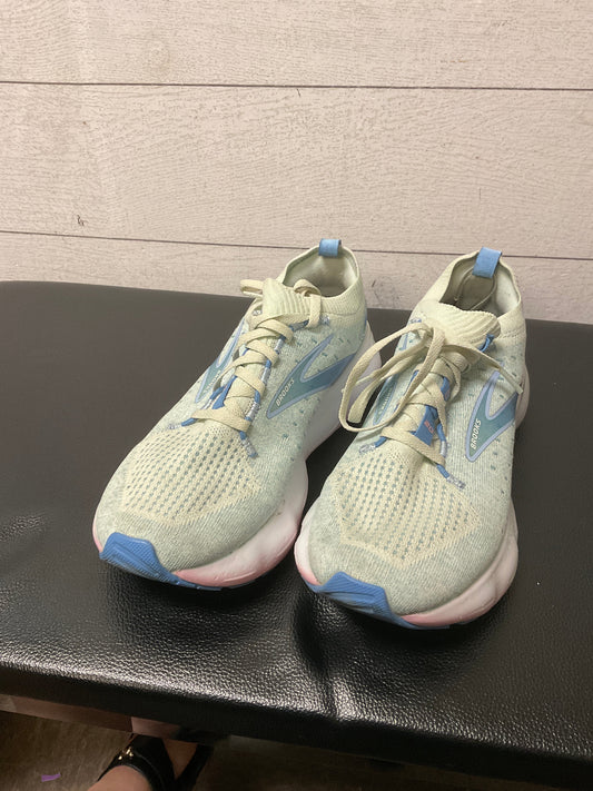 Shoes Athletic By Brooks In Green, Size: 8