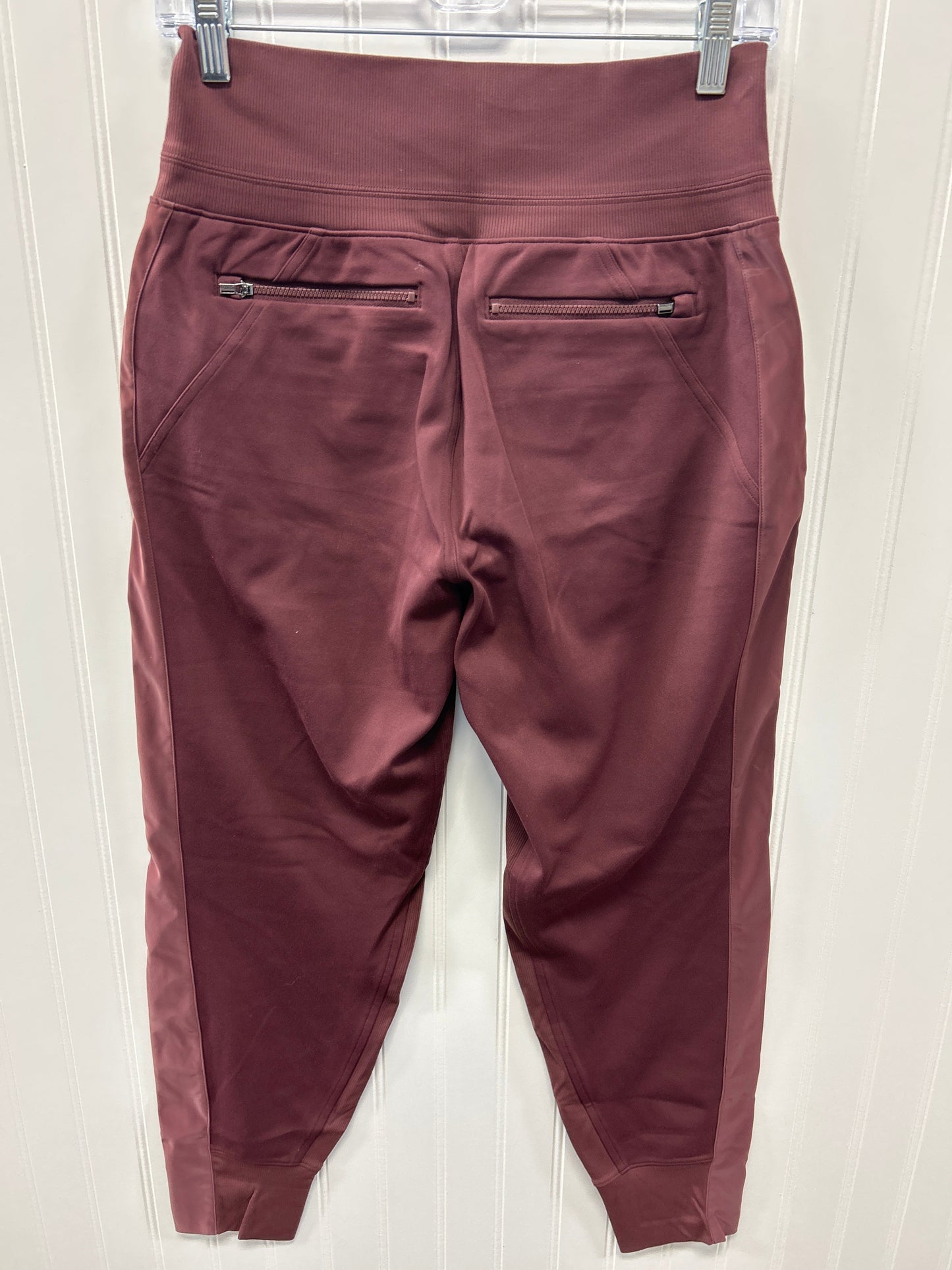Athletic Pants By Athleta In Maroon, Size:S