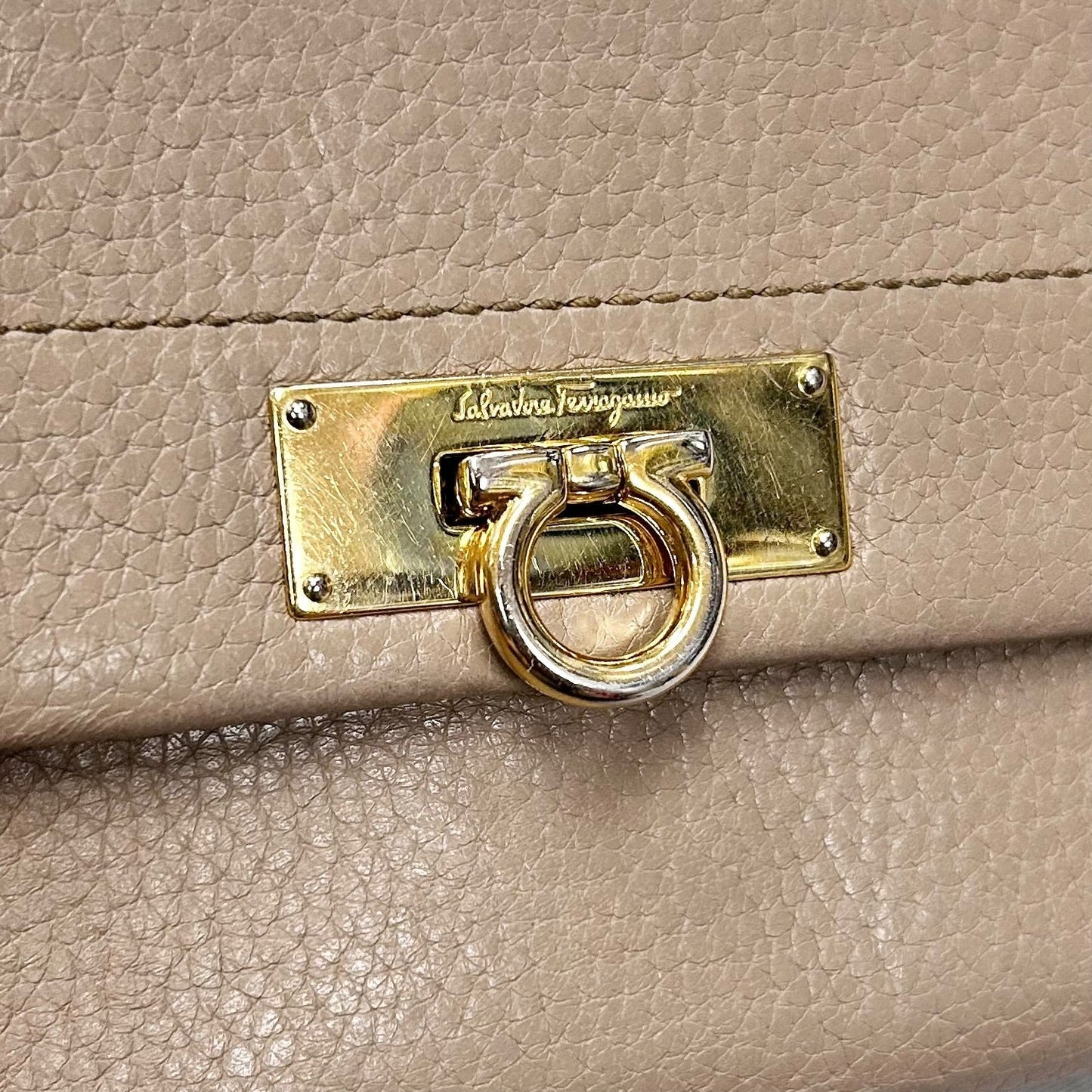 Wallet Luxury Designer By Ferragamo, Size: Medium