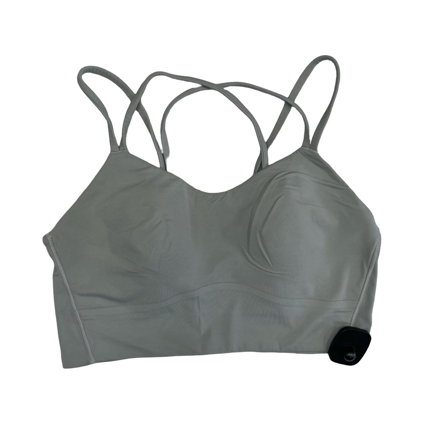 Athletic Bra By Lululemon In Grey, Size:M