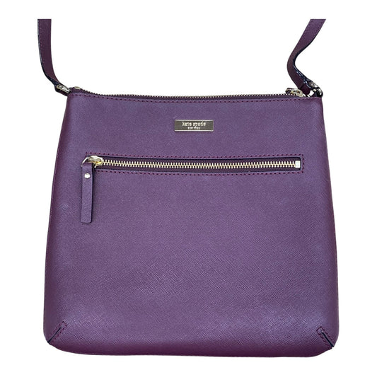 Handbag Designer By Kate Spade In Purple, Size:Medium