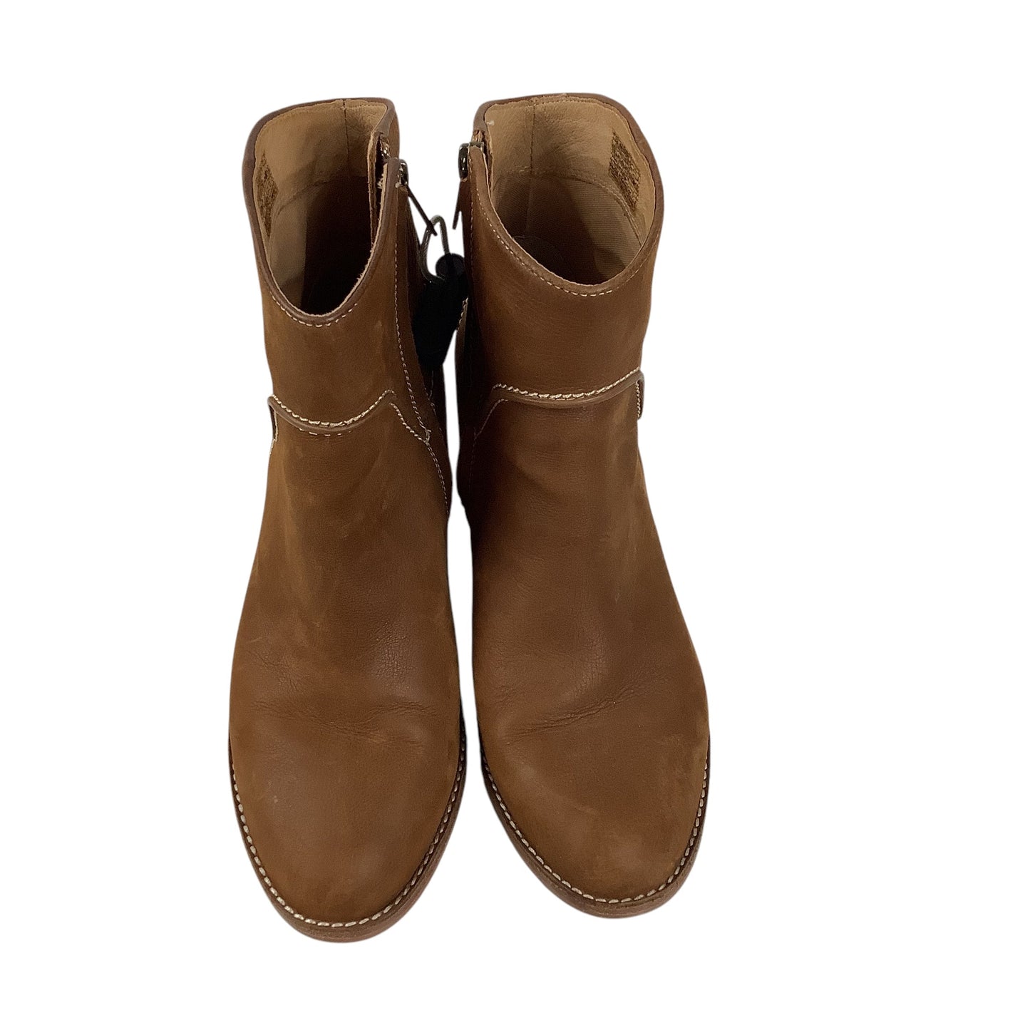 Boots Designer By Ugg In Brown, Size: 10