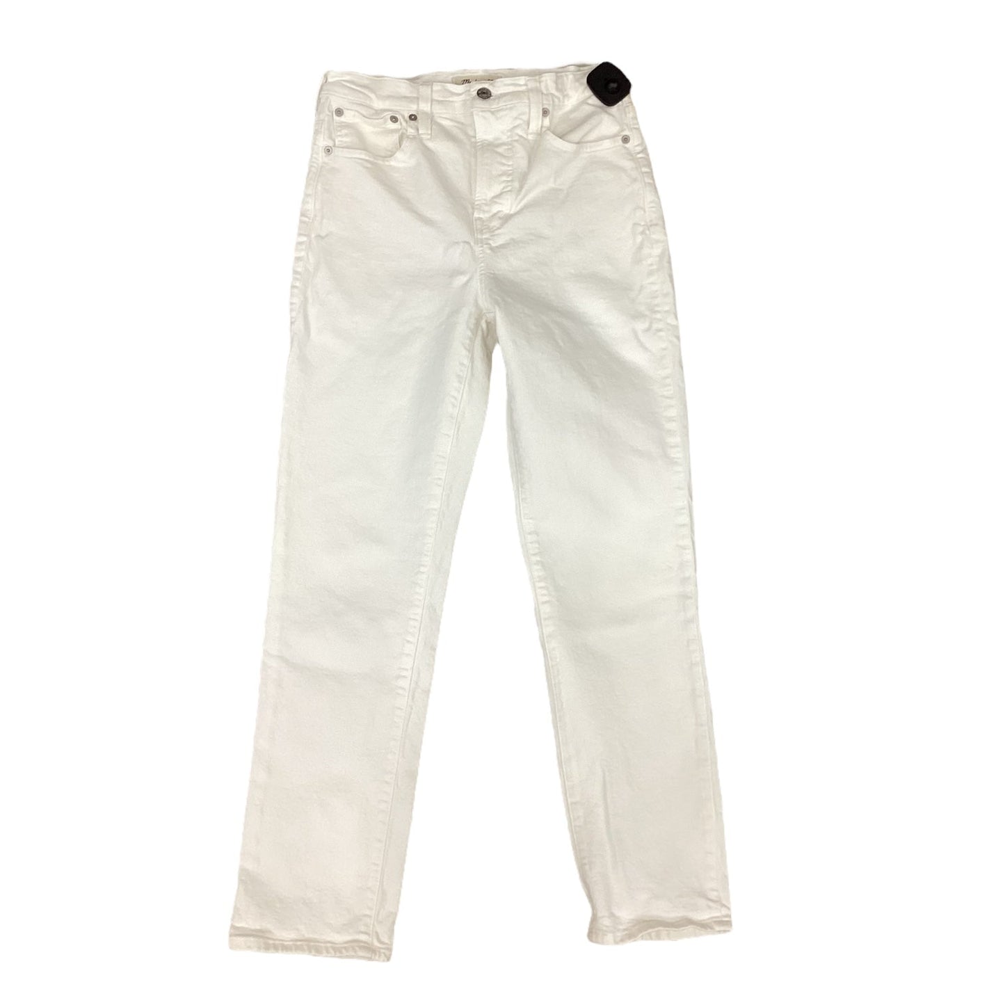 Jeans Straight By Madewell In White, Size:4