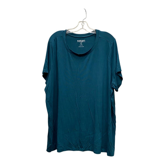 Top Ss Basic By Torrid In Teal, Size:4X