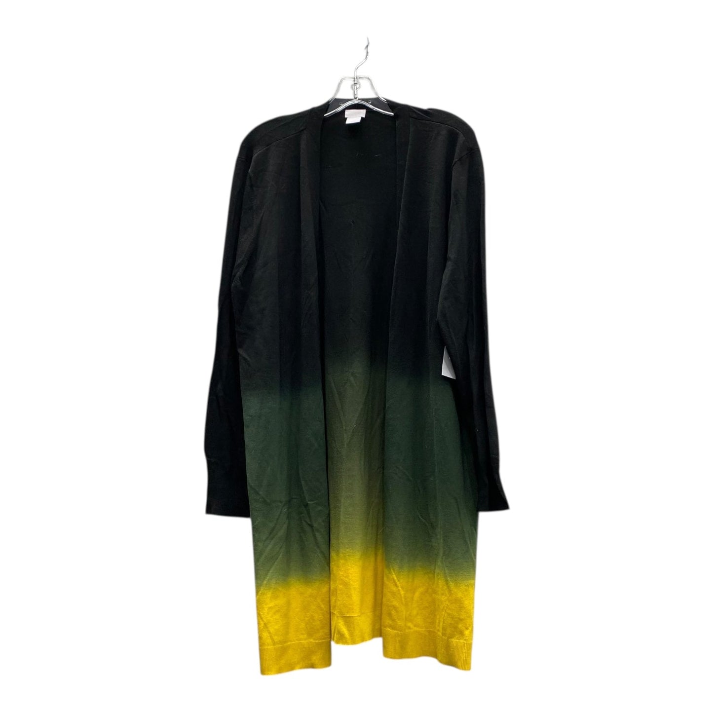 Sweater Cardigan By Chicos In Black, Size:Xl