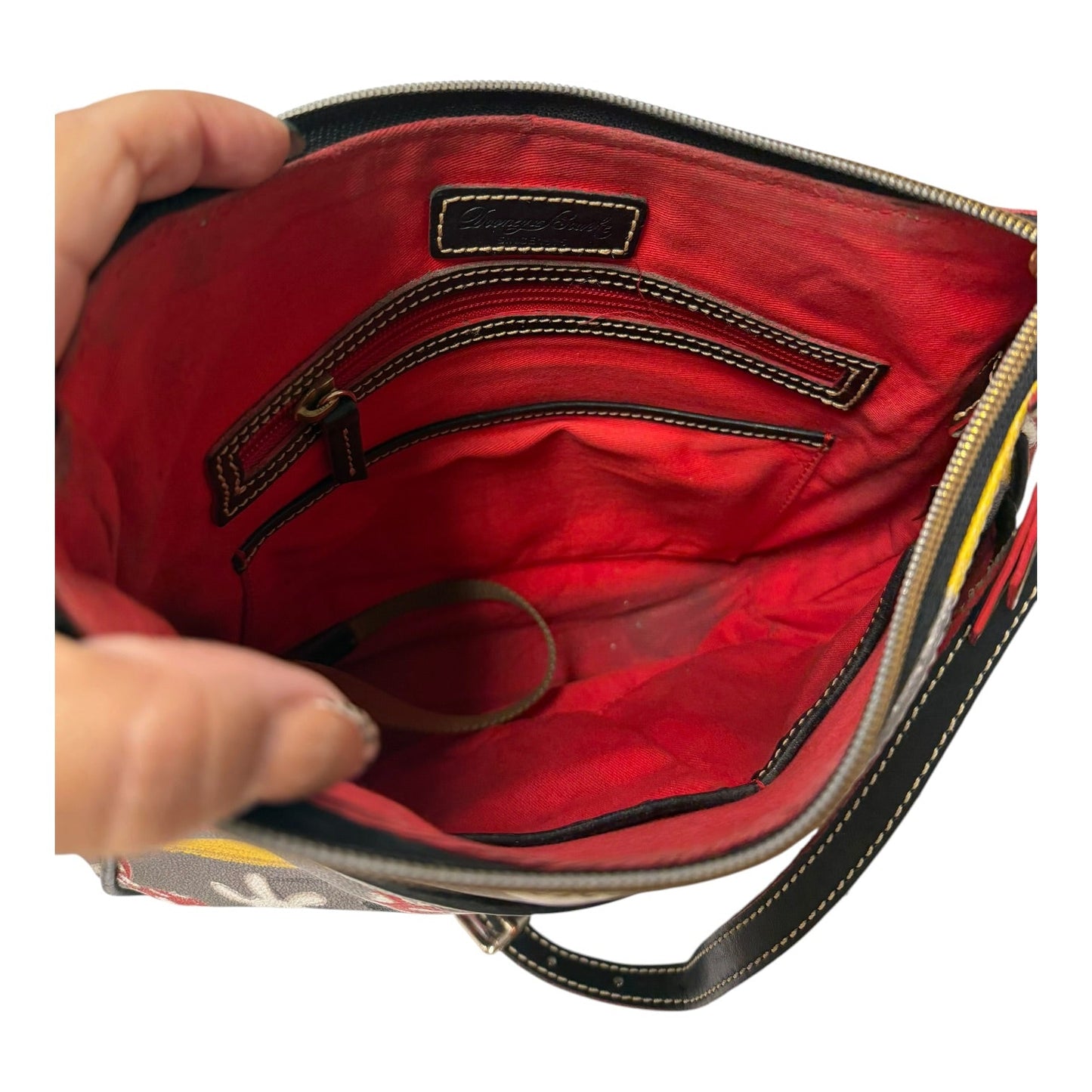 Crossbody Designer By Dooney And Bourke In Black, Size:Medium