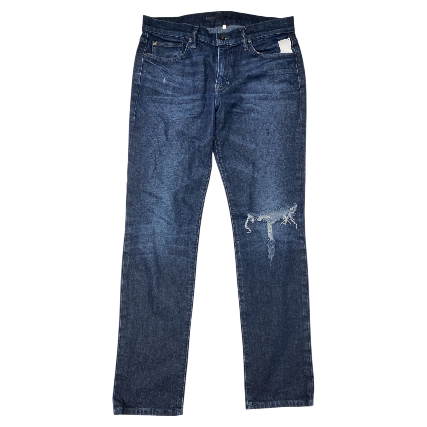 Jeans Straight By Joes Jeans In Blue Denim, Size:18