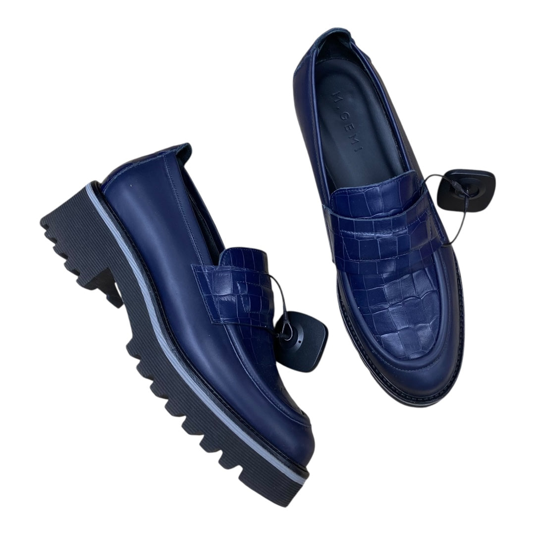 Shoes Heels Block By Cmb In Navy, Size:7.5