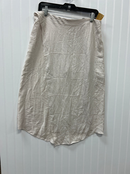 Skirt Midi By Vince In Cream, Size:12