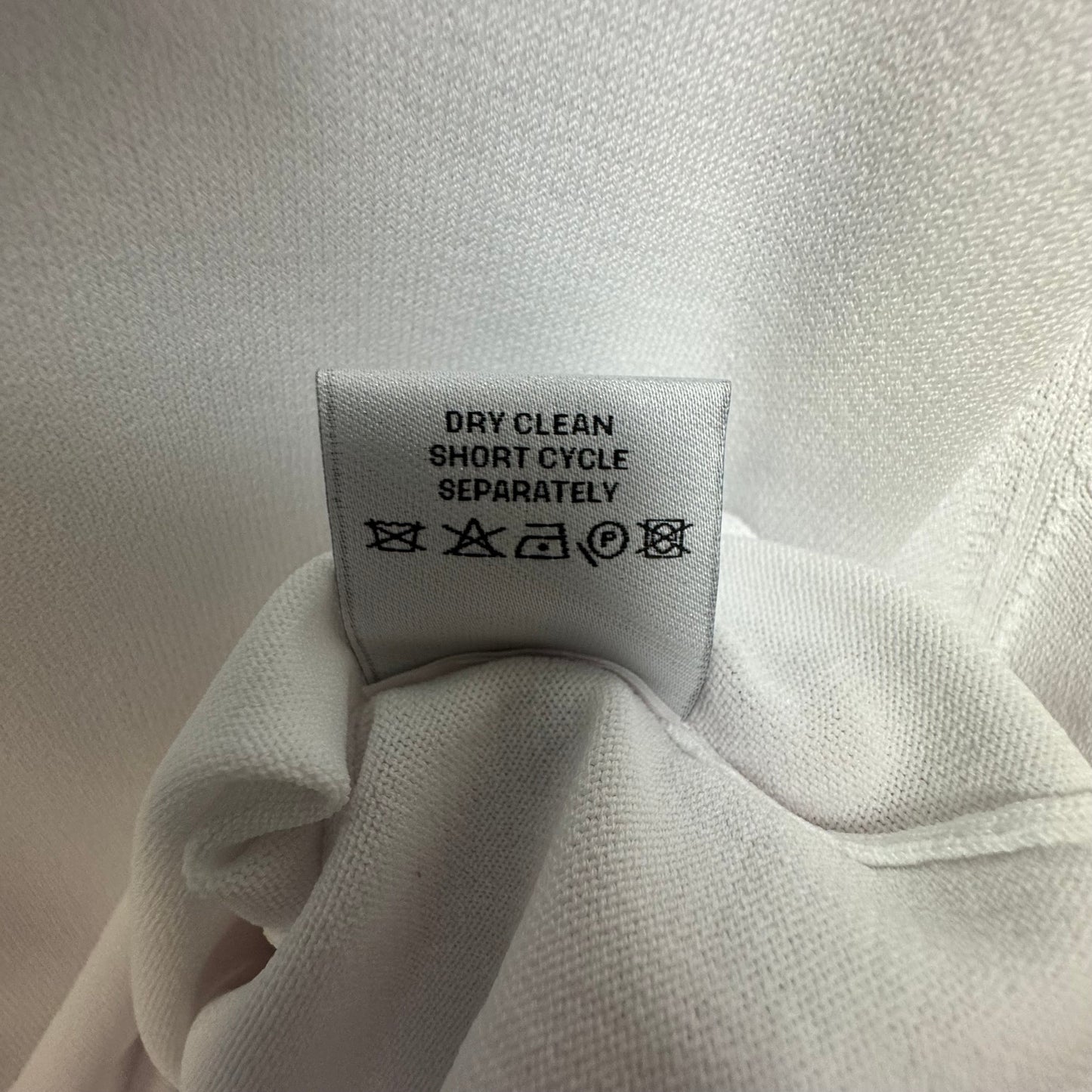 Top Long Sleeve By Per Se In White, Size: L