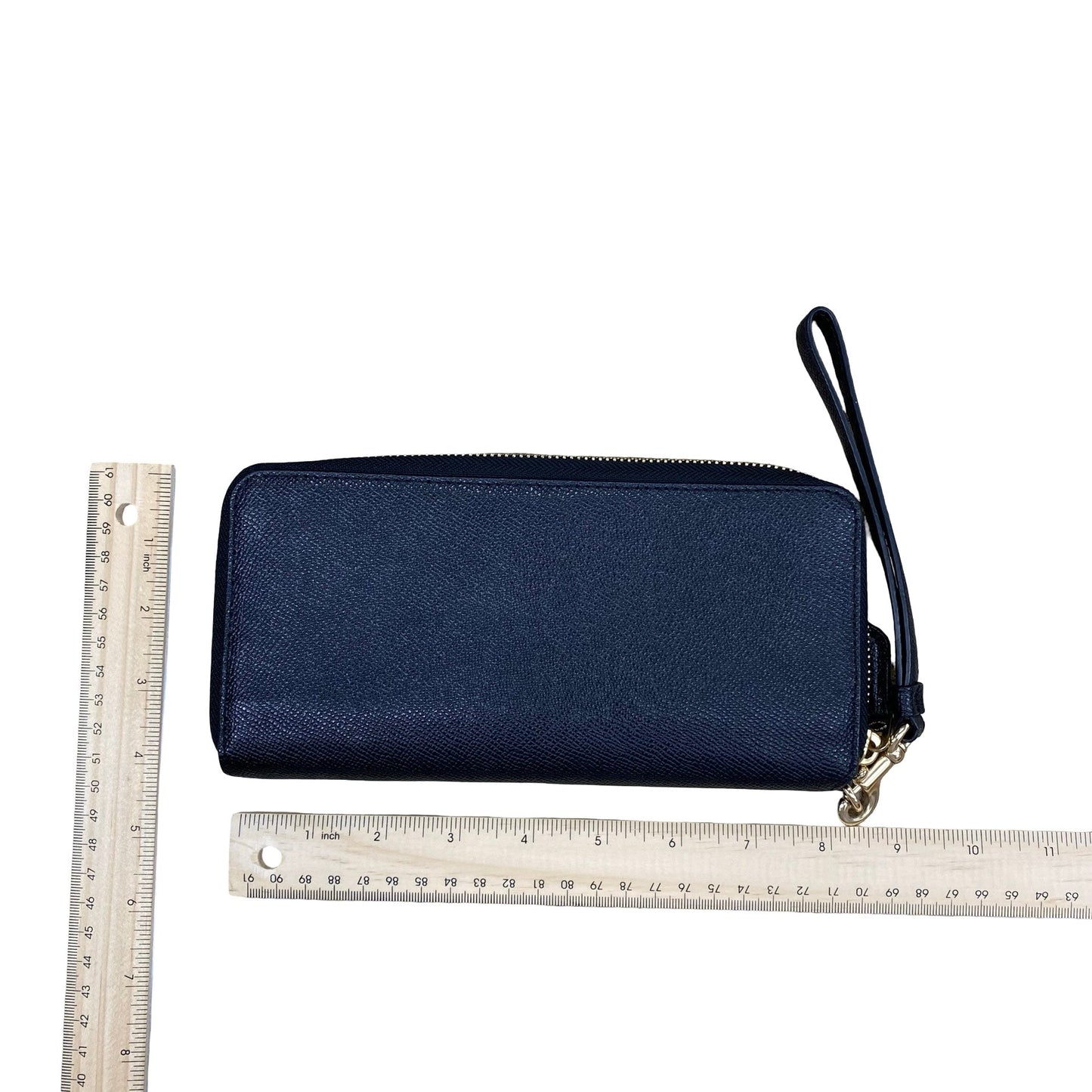 Wristlet Designer By Coach In Black, Size:Large