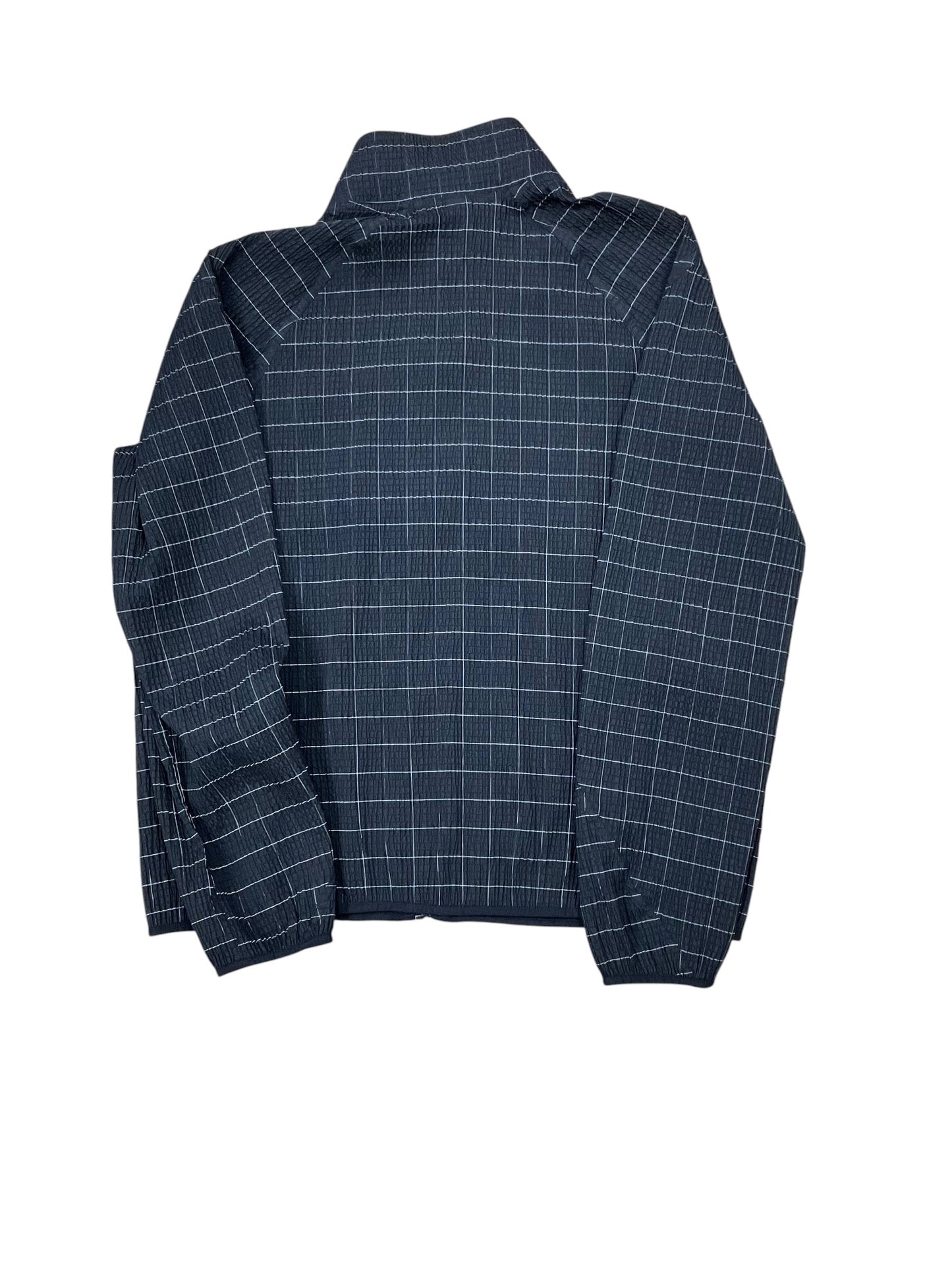 Athletic Jacket By Lululemon In Black, Size:L