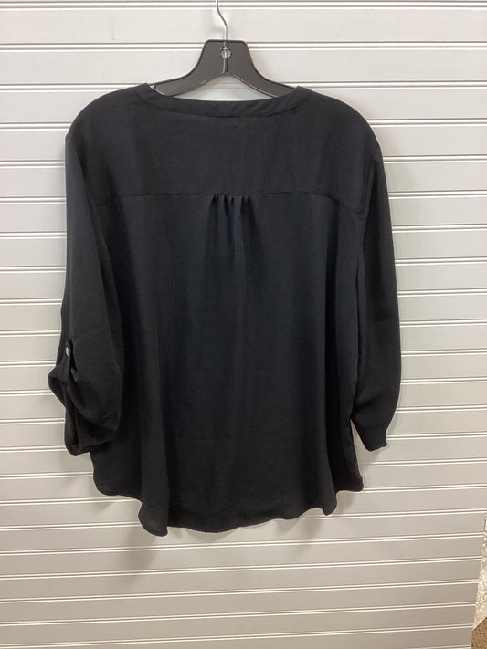 Top Ls By Maurices In Black, Size:Xl