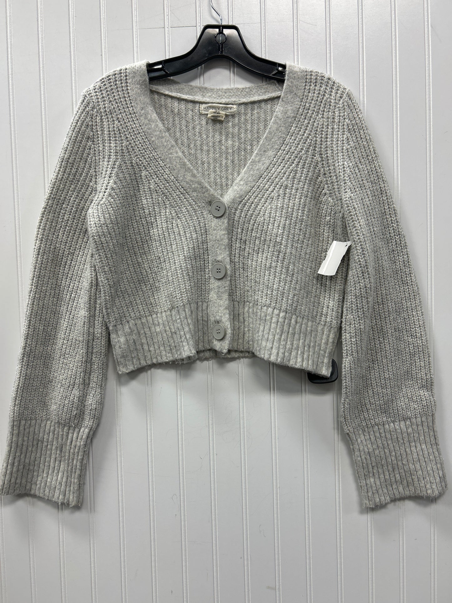 Sweater By Happily Grey In Grey, Size:M