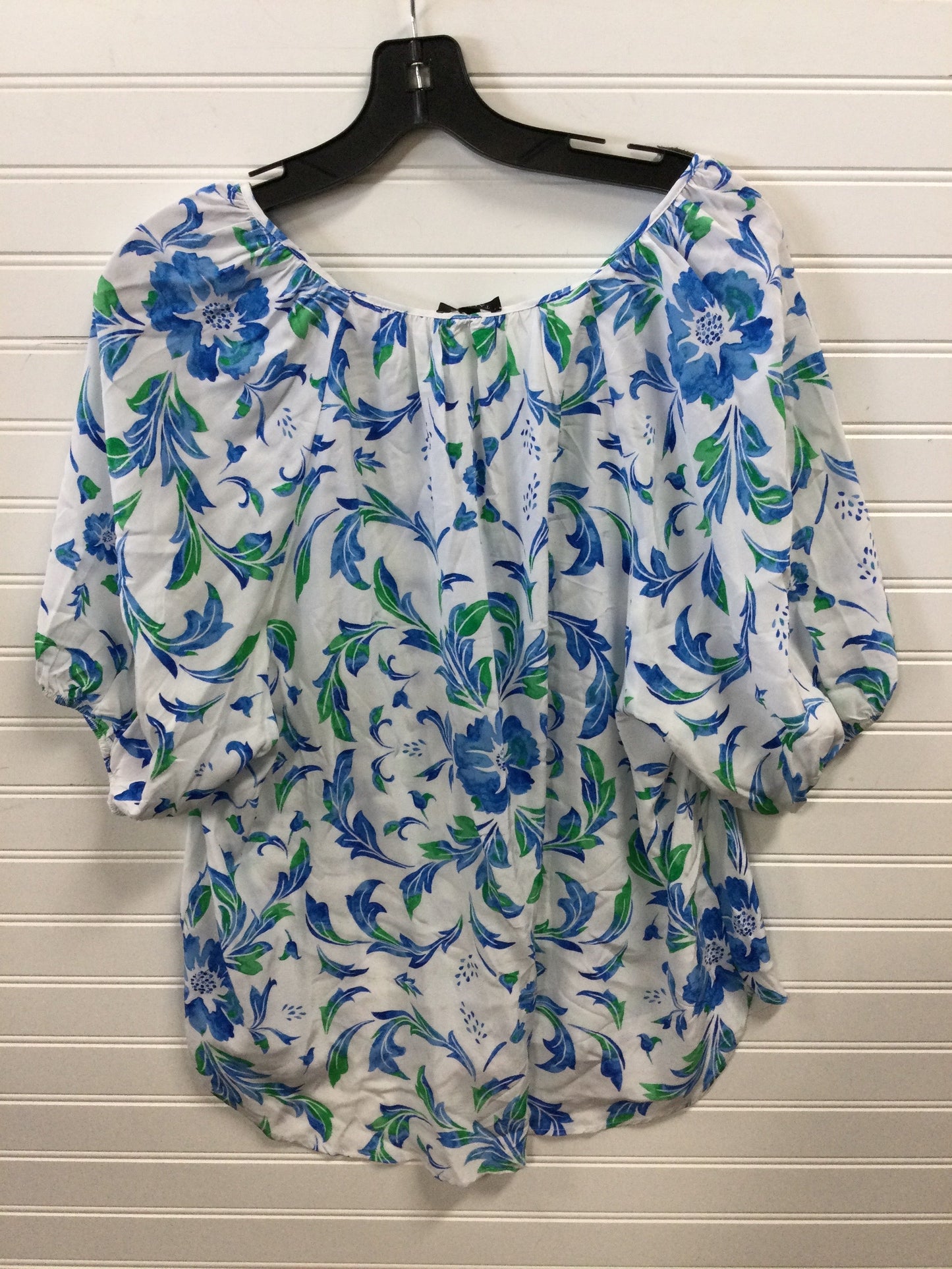 Top Ss By Talbots In Blue & White, Size:Xl