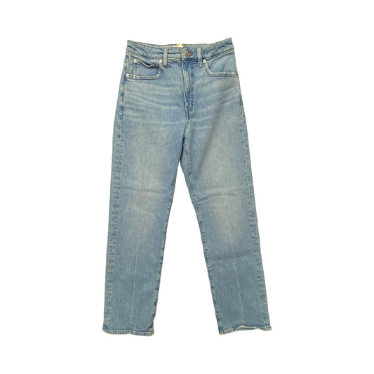 Jeans Straight By Madewell In Blue Denim, Size:4