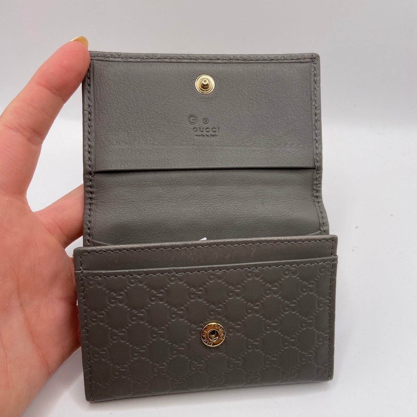 Wallet Luxury Designer By Gucci, Size: Small