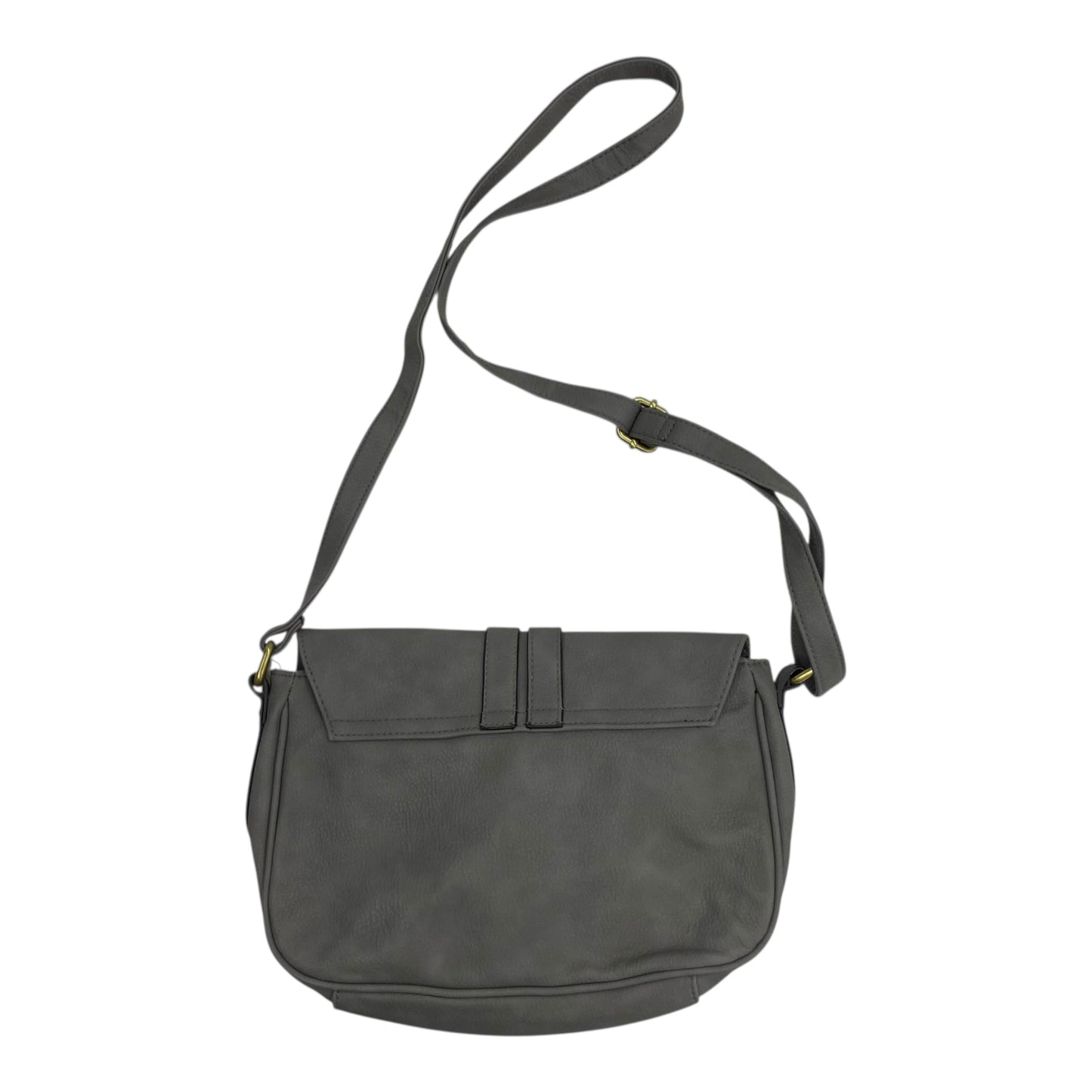 Crossbody By Merona In Grey, Size:Medium