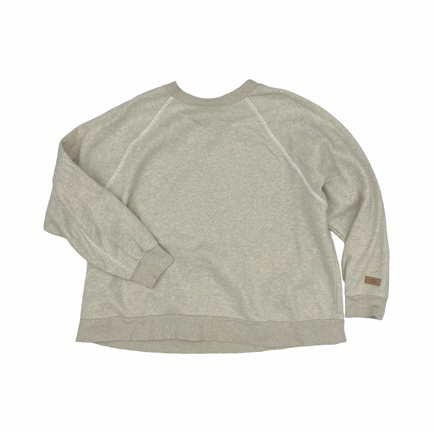 Sweatshirt Designer By Ugg In Tan, Size:3X