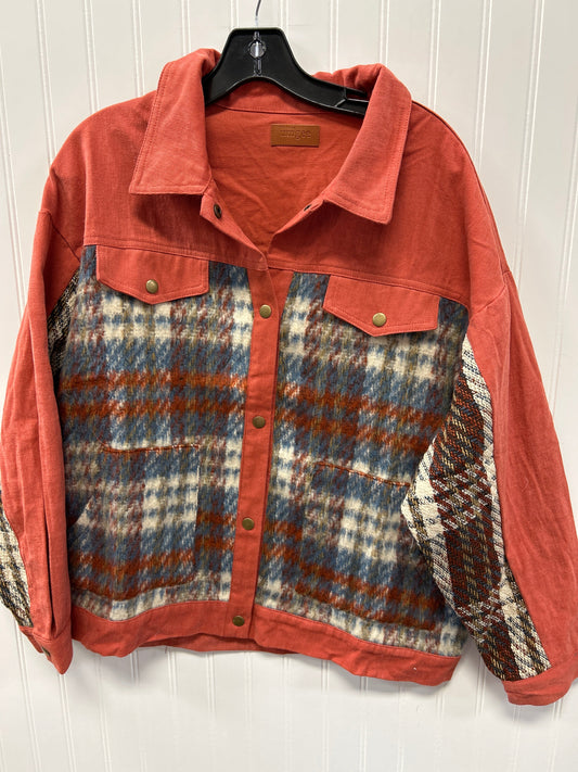 Jacket Fleece By Umgee In Red, Size:L