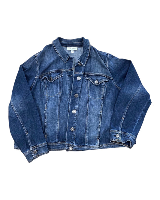Jacket Denim By Lane Bryant In Blue Denim, Size:3X