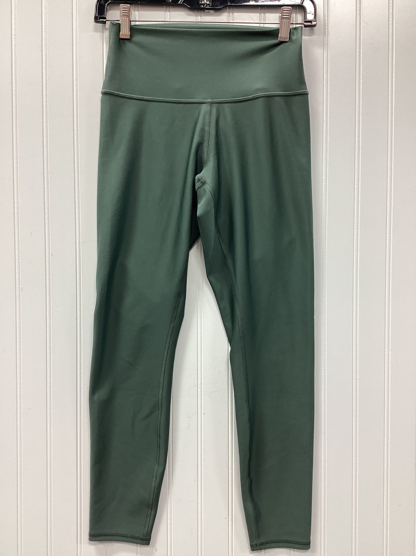 Athletic Leggings By Alo In Green, Size:S
