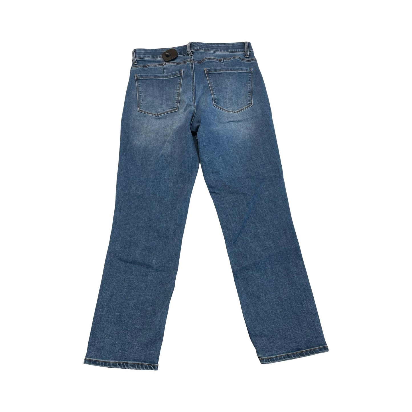Jeans Straight By White House Black Market In Blue Denim, Size:8