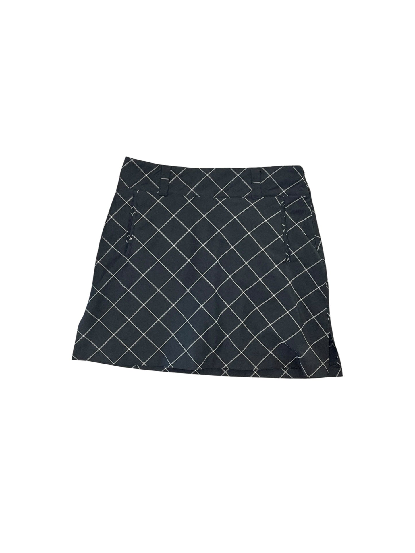 Athletic Skort By Clothes Mentor In Plaid Pattern, Size:S