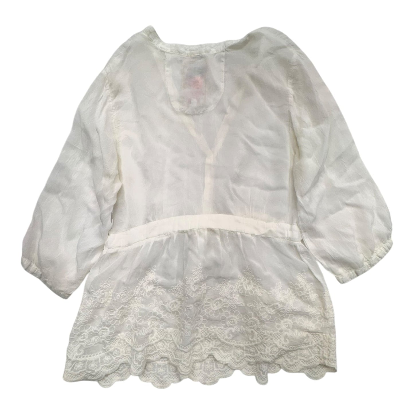 Top Ls Designer By Johnny Was In White, Size:M