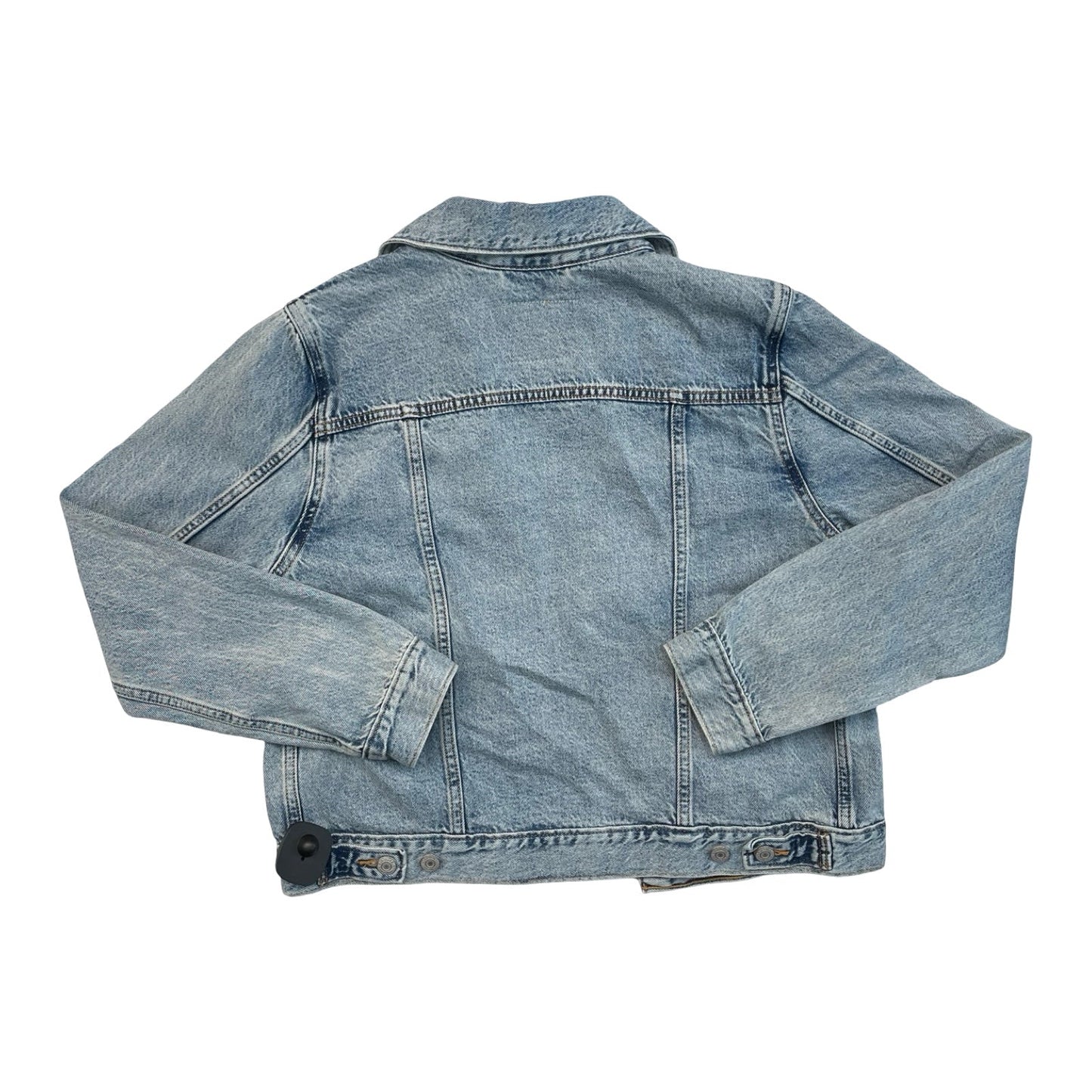 Jacket Denim By Levis In Blue Denim, Size:M