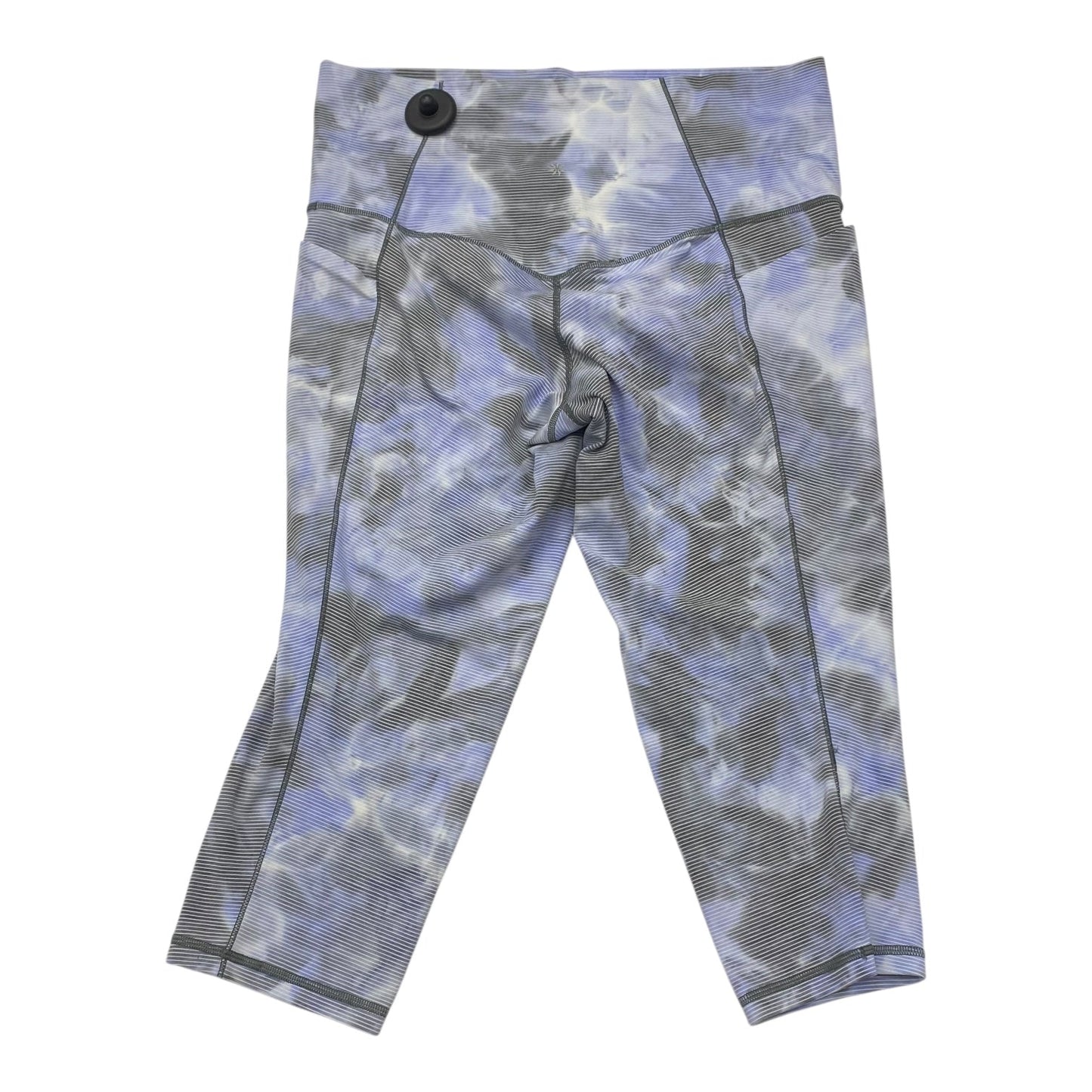 Athletic Capris By Athleta In Striped Pattern, Size:1X
