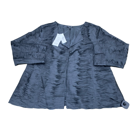 Blazer Designer By Eileen Fisher In Grey, Size:Xl