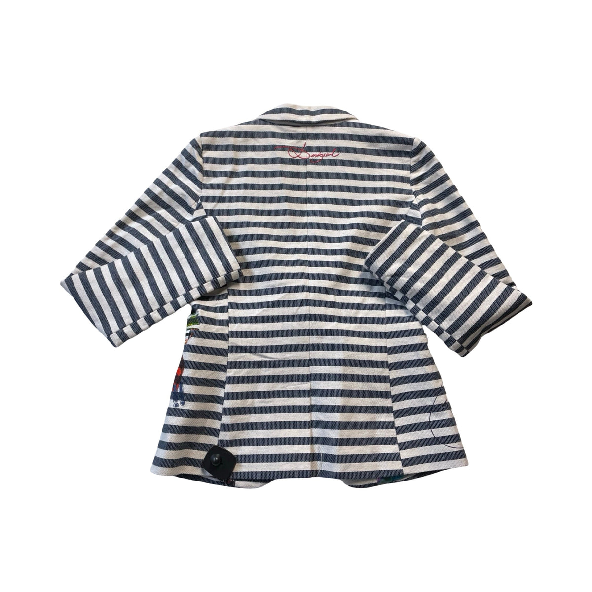 Blazer By Desigual In Striped Pattern, Size:M