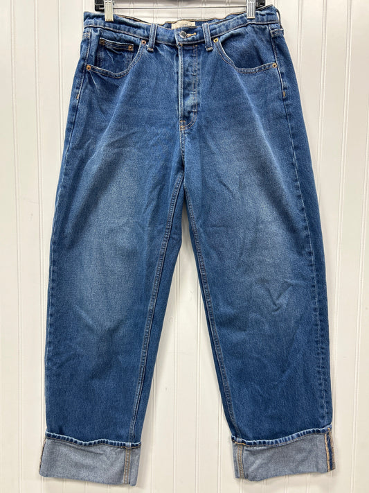Jeans Straight By Universal Thread In Blue Denim, Size:6