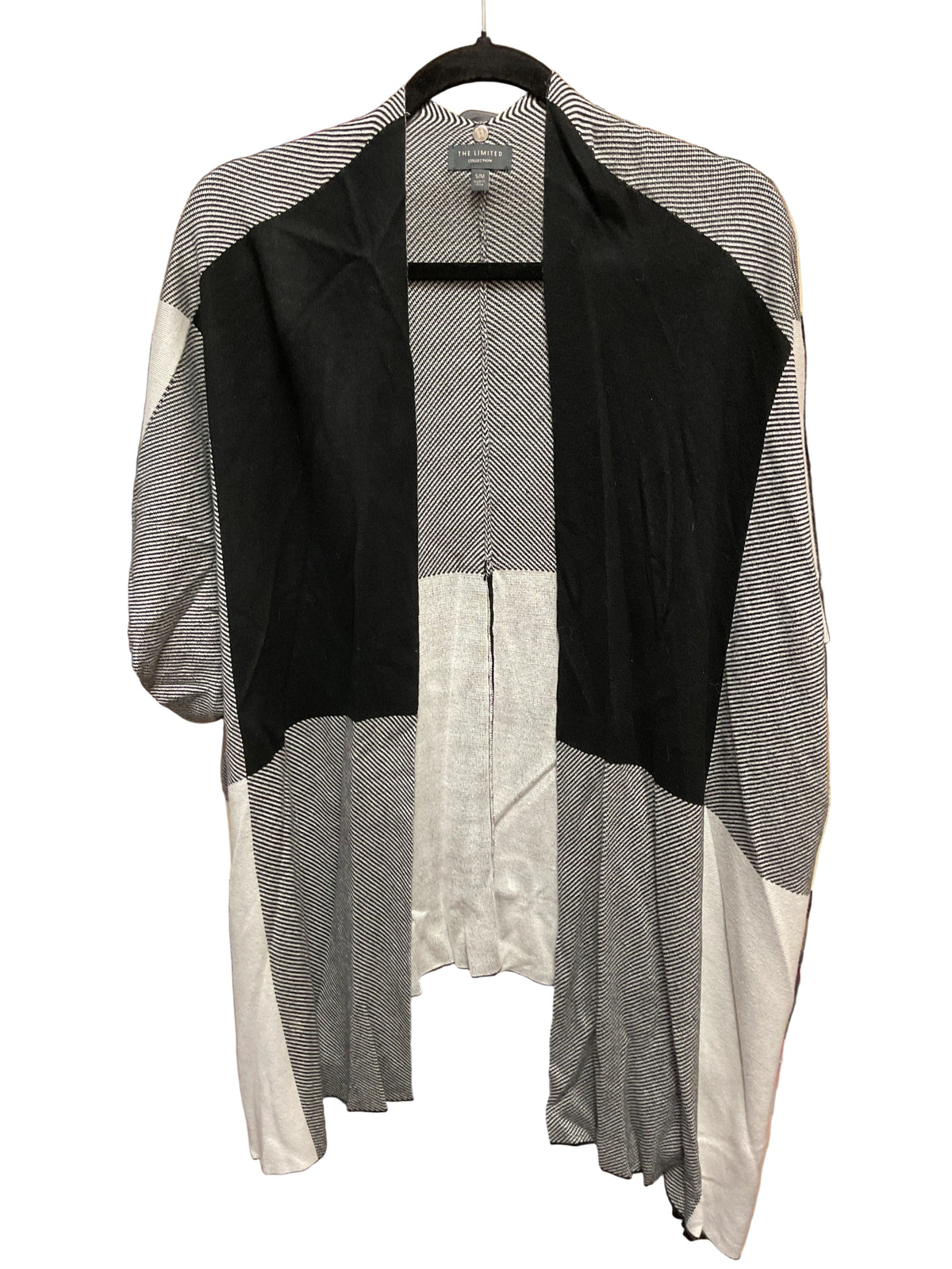 Shawl By Limited In Black & White, Size:S