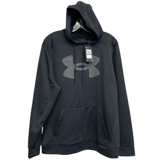 Sweatshirt Hoodie By Under Armour In Black, Size:L
