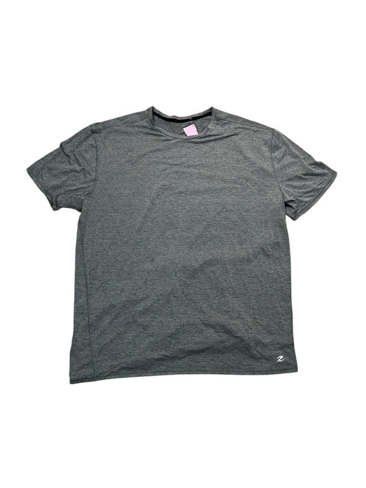 Athletic Top Ss By Energy Zone In Grey, Size:Xxl