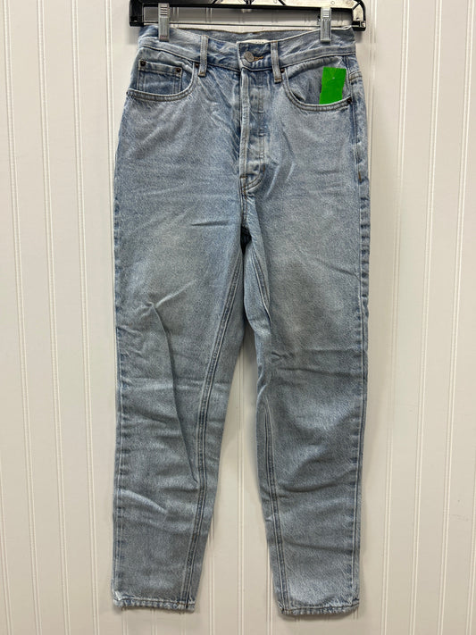 Jeans Straight By Pacsun In Blue Denim, Size:6