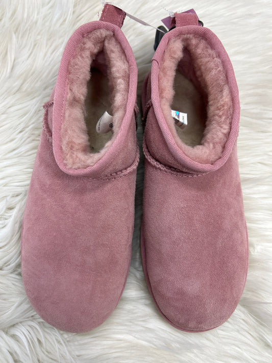 Boots Designer By Ugg In Pink, Size:9