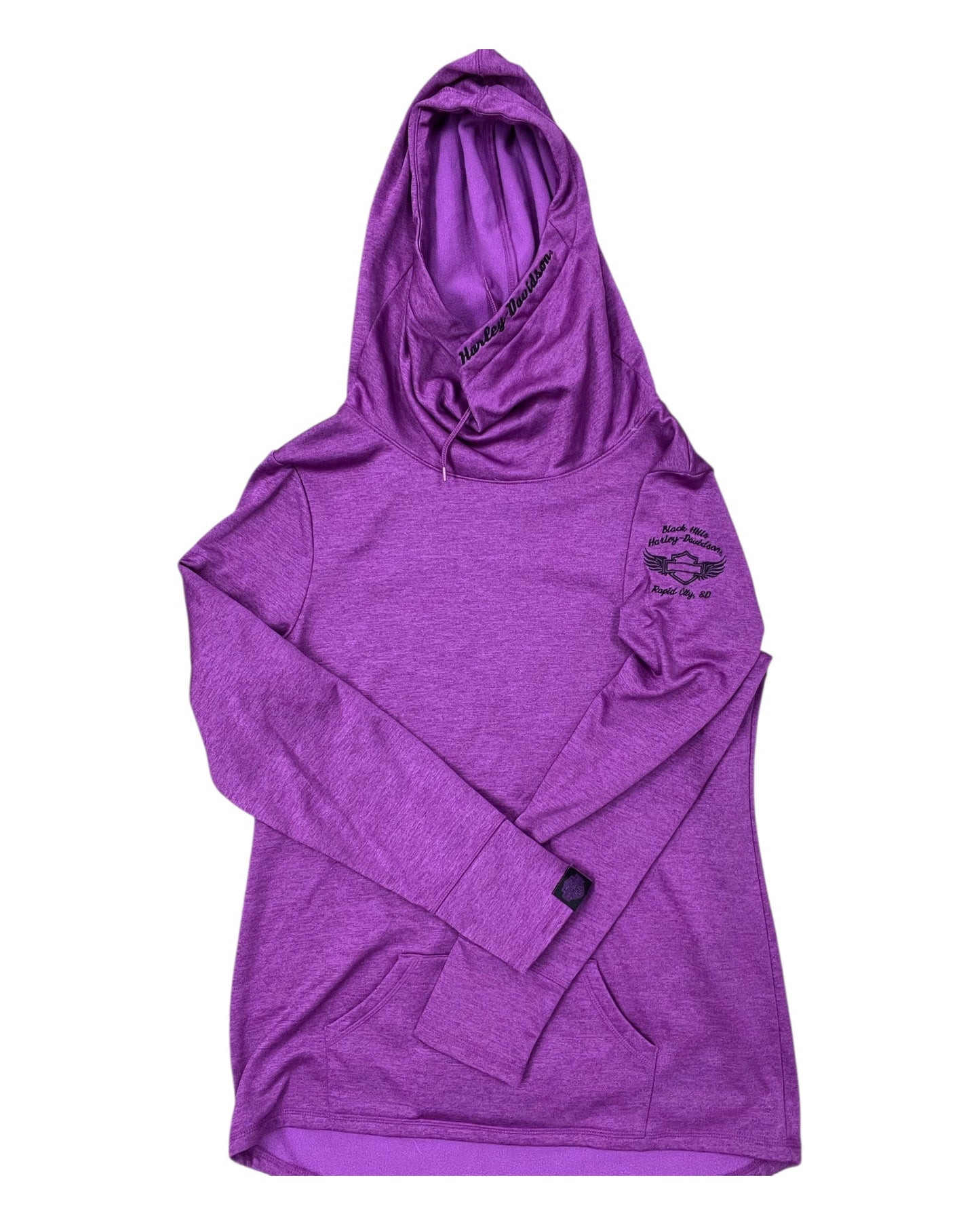 Sweatshirt Hoodie By Harley Davidson In Purple, Size:L