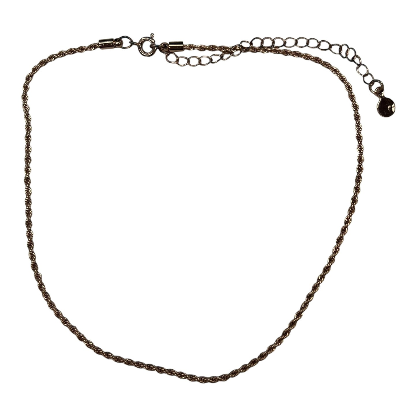 Necklace Chain By Loft In Gold