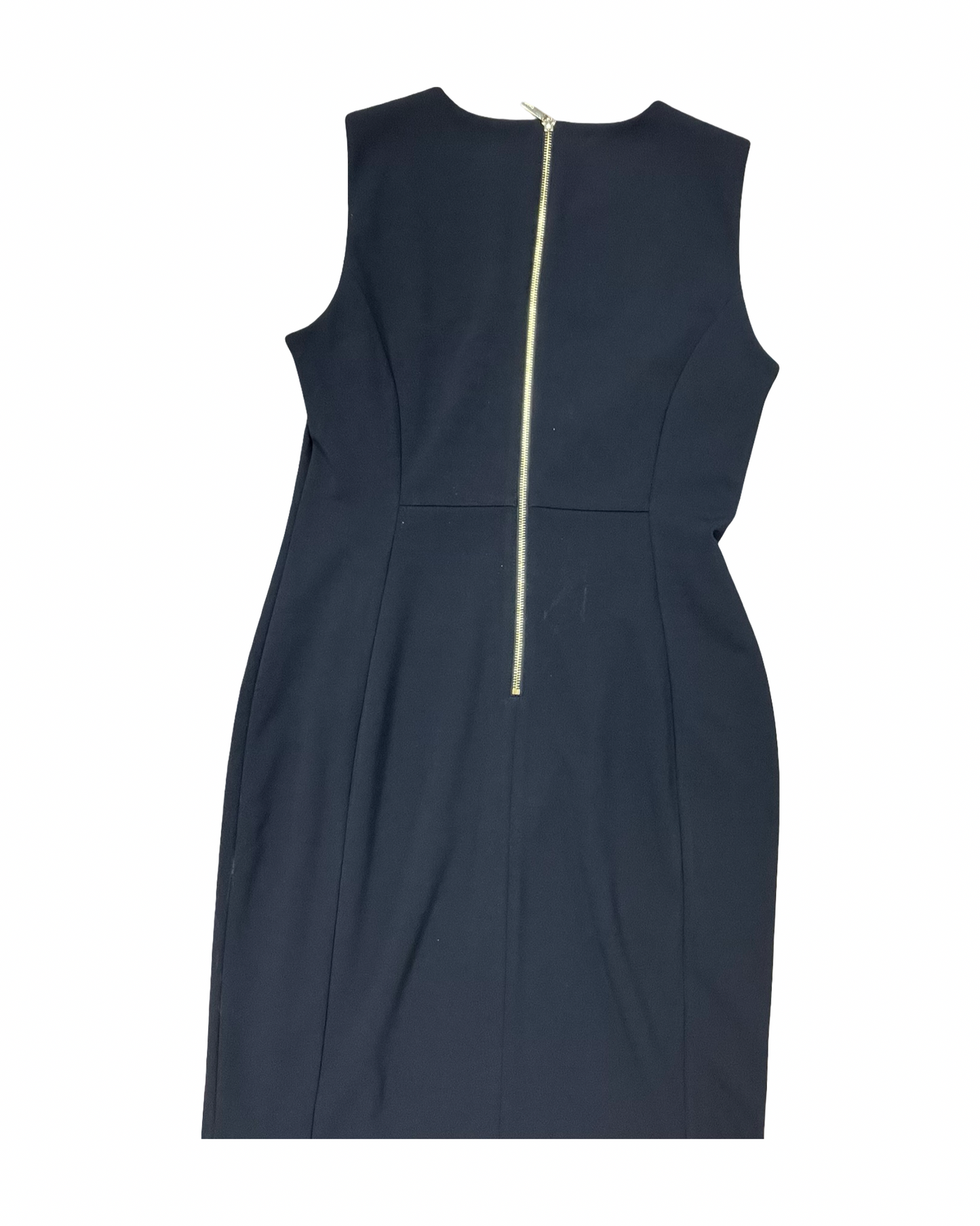 Dress Work By Calvin Klein In Black, Size:14