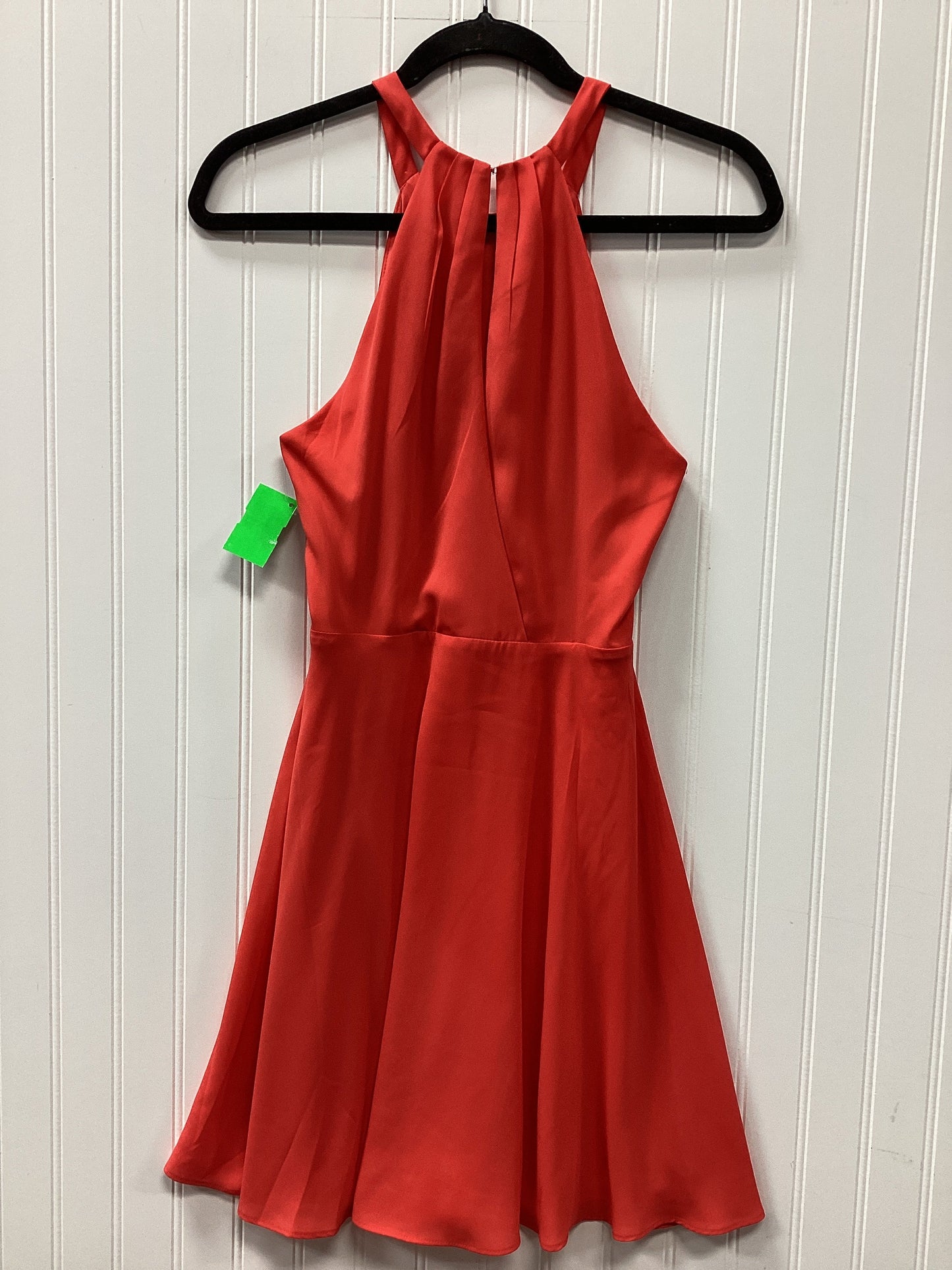 Dress Casual Midi By Express In Orange, Size:6