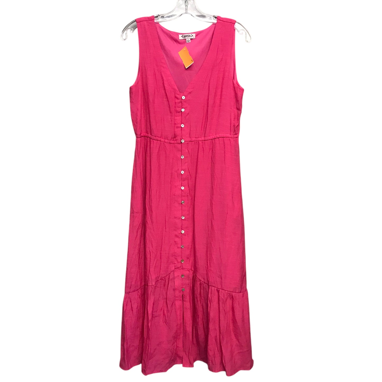 Dress Casual Maxi By Nanette Lepore In Pink, Size:M