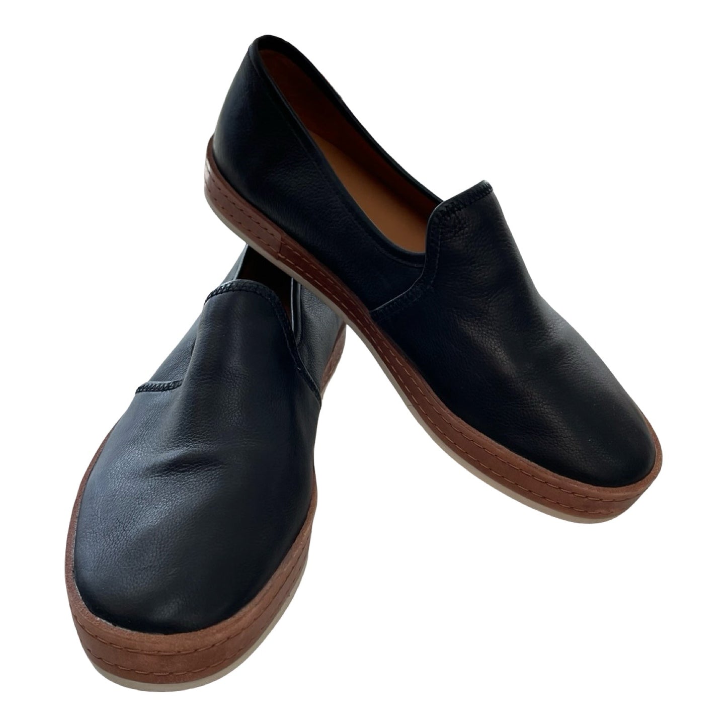 Shoes Designer By Vince In Black, Size:8.5