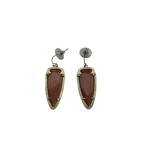 Earrings Dangle/Drop By Kendra Scott In Orange