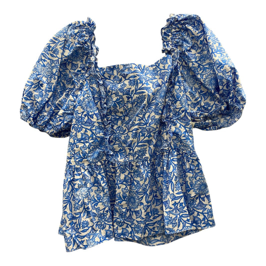 Top Ss By Cece In Animal Print, Size:M